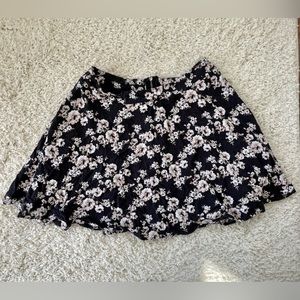 Floral Mini Skirt